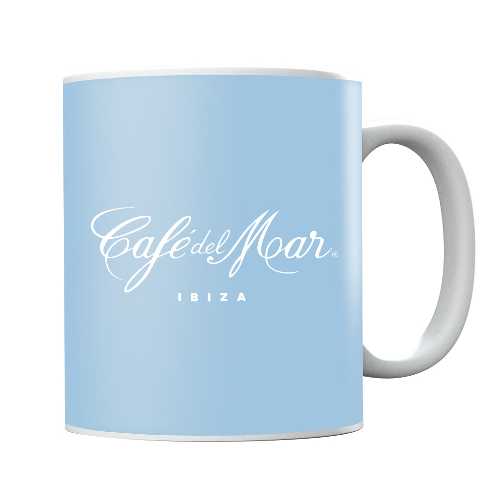 Café del Mar Ibiza White Logo Mug