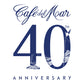 Café Del Mar 40th Anniversary Logo Men's Polo T-Shirt-Café Del Mar Ibiza Store