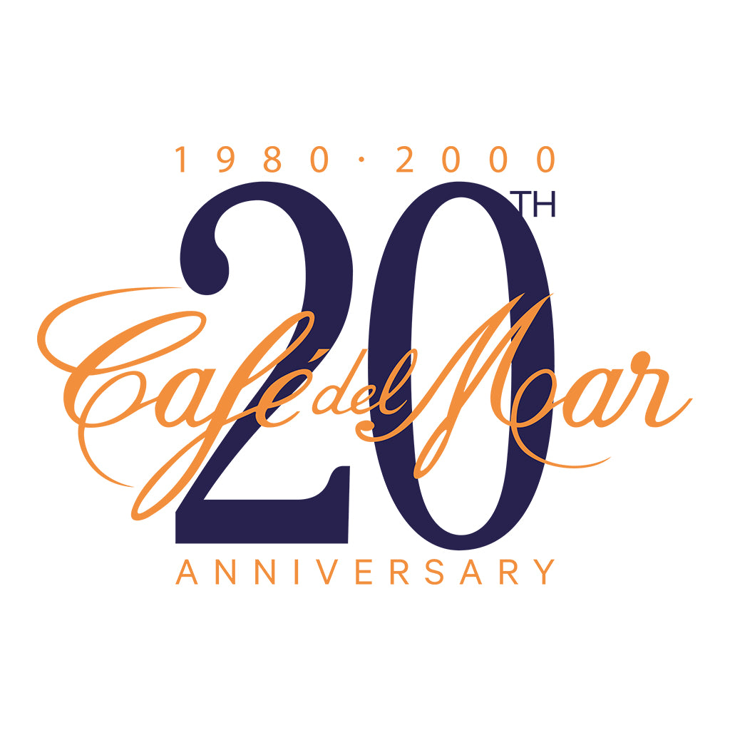 Café del Mar 20th Anniversary Logo Insulated Stainless Steel Water Bottle