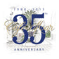 Café del Mar 35th Anniversary Logo Coaster