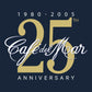 Café del Mar White 25th Anniversary Logo Mug