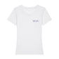 Café del Mar 20th Anniversary Logo Front And Back Print Women's Iconic Fitted T-Shirt