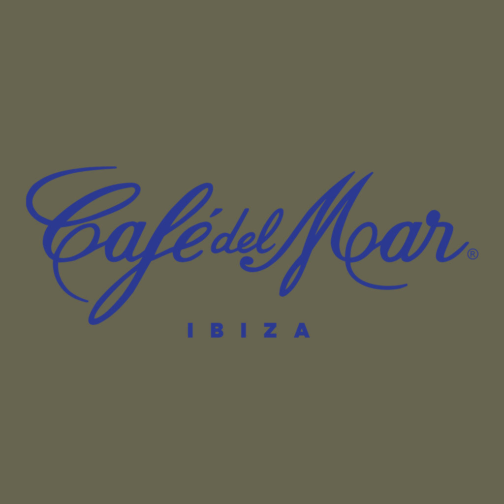 Café Del Mar Ibiza Bold Blue Logo Recycled Barrel Bag-Café Del Mar Ibiza Store