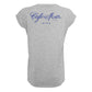Café del Mar Ibiza Blue Logo Front And Back Print Women's Casual T-Shirt
