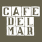 Café del Mar White Tile Logo Women's Casual T-Shirt-Café Del Mar Ibiza Store