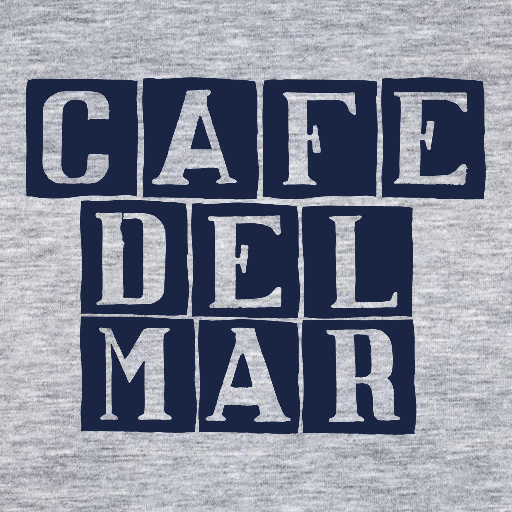 Café del Mar Blue Tile Logo Women's Casual T-Shirt-Café Del Mar Ibiza Store